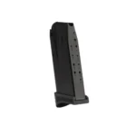 Century Arms Canik TP9 Elite SC black magazine angled side view with witness holes and finger rest