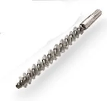 case-neck-brush-medium-primary RCBS RC Case Neck Brush Medium, silver spiral wire brush in angled side view