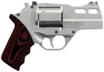 Chiappa Firearms USA Ltd Chiappa Rhino Revolver 30DS X Stainless Steel Handgun .357 Mag 6rd Capacity 3" Barrel with 3 Moon