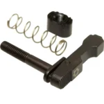 CMMG AR-15 Parts Kit Ambi-Magazine Catch CMMG Logo, black catch, spring and button