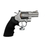 Colt's Manufacturing COLT PYTHON matte stainless revolver with black grip, left-side view