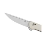 Columbia River Knife & Tool CRKT Q Compact Folding Knife 3" Drop Point Blade Sand - alternate view 4