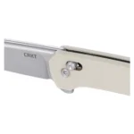 Columbia River Knife & Tool CRKT Q Compact Folding Knife 3" Drop Point Blade Sand - alternate view 6
