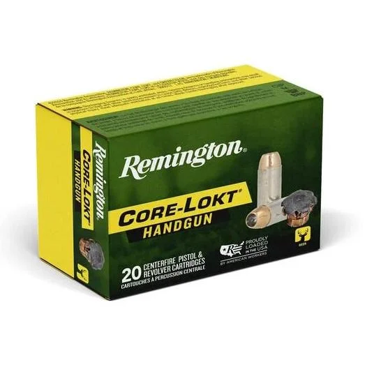 Remington Arms Co. Inc. Remington Core-Lokt Handgun Ammunition .41 Rem Mag 210gr SJHP 1240 fps 20/ct