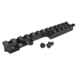 Keystone Sporting Arms Crickettinny Rail, black one-piece rail with mounting screws