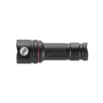 Crimson Trace CWL-102 Tactical Light, black side view with round bezel and ridged body
