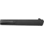 Columbia River Knife & Tool CRKT CEO Flipper Folding Knife 3-3/8" Straight Back Blade Black - alternate view 2
