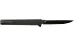 Columbia River Knife & Tool CRKT CEO Flipper Folding Knife 3-3/8" Straight Back Blade Black - alternate view 6