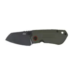 Columbia River Knife & Tool CRKT Overland Compact Folding Knife 2-1/4" Sheepsfoot Blade Black - alternate view 2