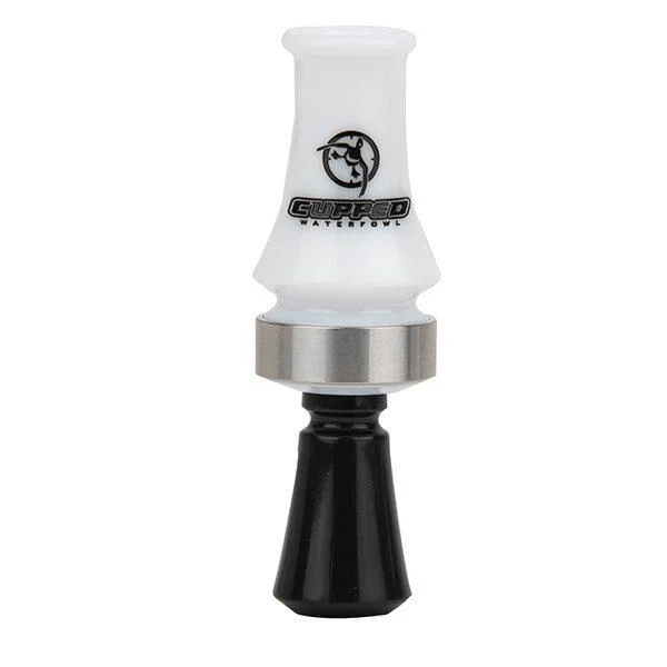 Rock Ridge Outdoors Cupped Comeback Quack Double Reed Duck Mouth Call White