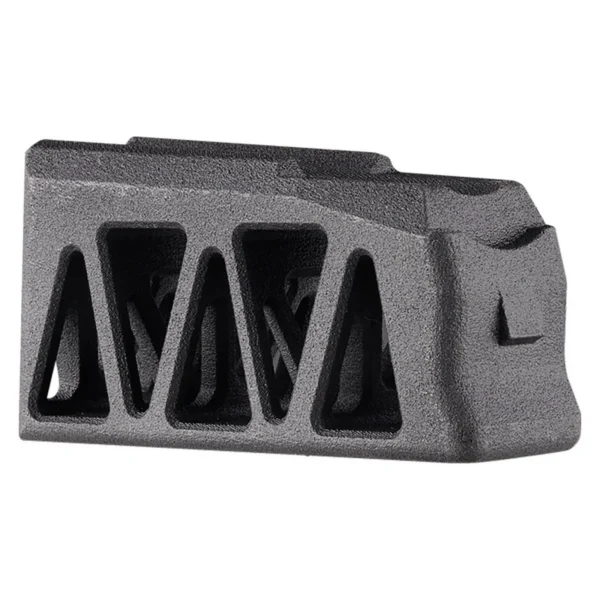 CVA Cascade Cartridge Limiter Magazine, black side view with triangular cutouts