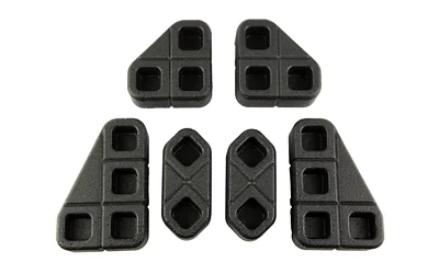Magpul DAKA Angled Block Kit in black with six assorted geometric blocks