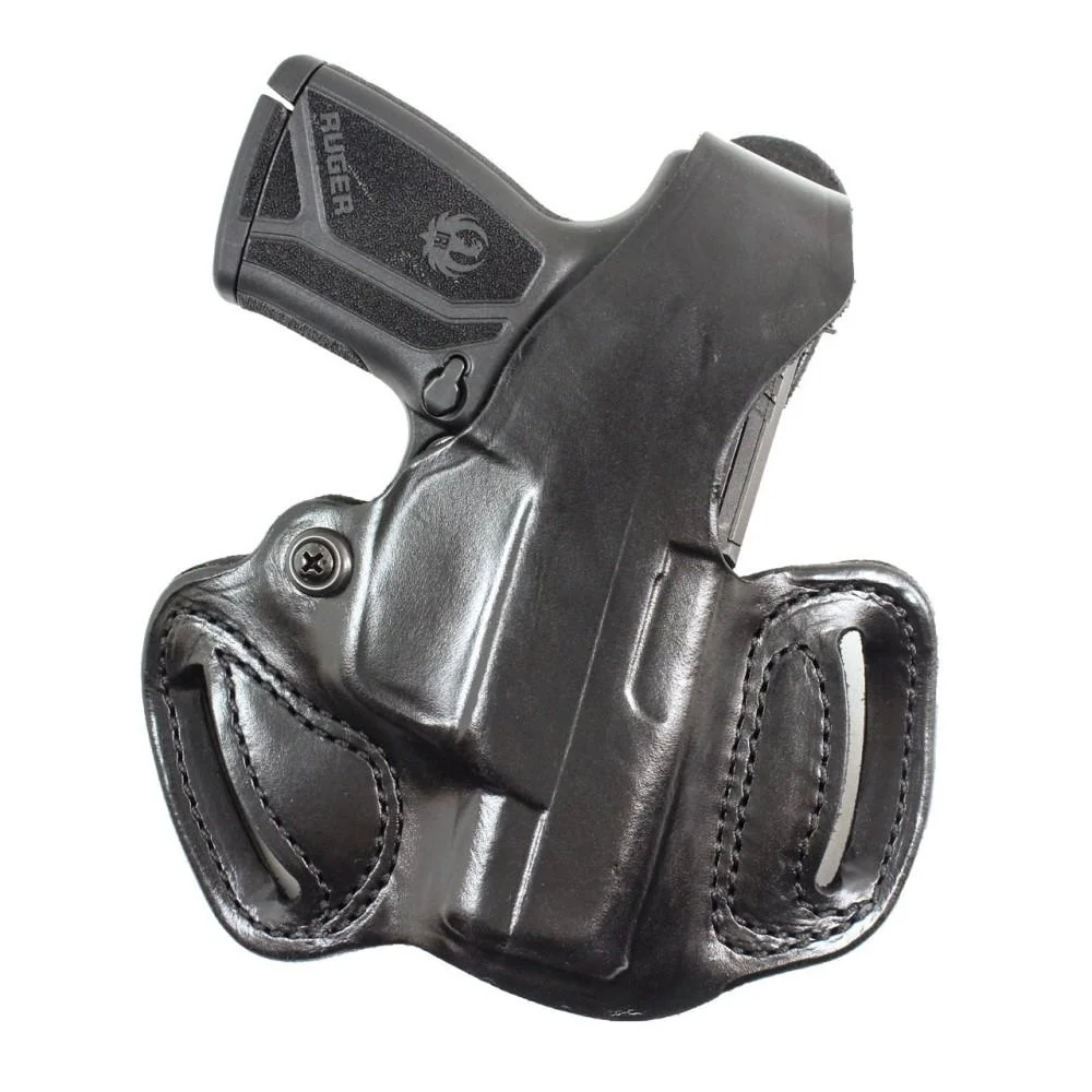 desantis-thumb-break-mini-slide-holster-primary Desantis Leather Goods Co. DeSantis #085 Thumb Break Mini Slide Holster for Sig Sauer P356 Black RH