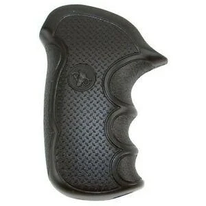 diamond-progrip-compact-public-defender-primary Pachmayr Diamond Progrip Compact Public Defender black grip with textured sides and finger grooves