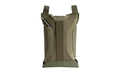 edgar-sherman-design-notch-shooting-bag-primary-3 Edgar Sherman Design ESD Notch Shooting Bag, ranger green front view with center seam and tabs