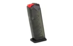 ELITE TACTICAL SYSTEMS GROUP Elite Tactical Systems Carbon Smoke Handgun Magazine for Glock 43x/48 9mm Luger 10/rd