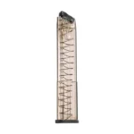 Elite Tactical Systems Carbon Smoke Series HK VP9 translucent smoke magazine, front view