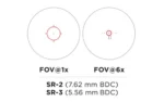 EOTech Vudu Precision Rifle Scope 1-6x24mm 30mm FFP SR3 Illum. Black - alternate view 6