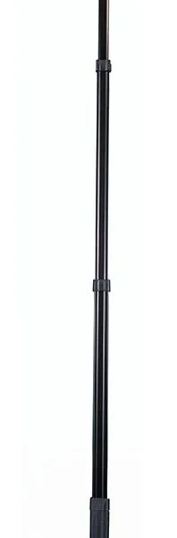 AOB Hooeyman extendable tree saw, black extended pole with angled saw blade