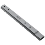 Weaver 1-Piece Extended Multi-Slot Picatinny Scope Base, angled top view in matte black