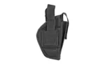 Bulldog Cases Bulldog Extreme Handgun Holster with Belt Loop and Clip for Sub Compact Autos with 2-3" Barrels Black Ambi