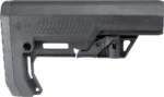 Mission First Tactical Battlelink Extreme Duty Minimalist Stock, black right-side view