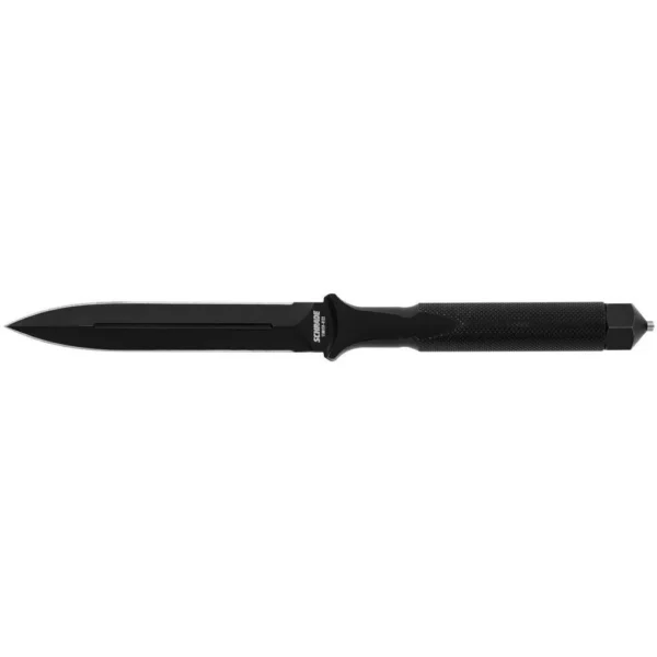 Battenfeld Knives Schrade Extreme Survival Slim fixed blade knife, black left-side view