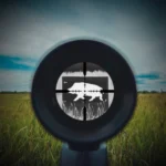 The Allen Company Inc. Allen EZ Aim Thermal ID Boar Paper Target 24"x12" Grey - alternate view 2