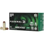 Federal Cartridge Co. Federal American Eagle IRT Lead Free Handgun Ammunition .38 Spl 100gr FMJ 960 fps 50/ct - alternate