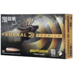 Federal Cartridge Co. Federal Classic Hunter Berger Hybrid Rifle Ammunition.280 Ackley Improved 168 gr BTHP 2800 fps 20/ct