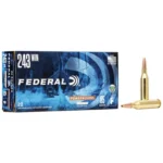 Federal Cartridge Co. Federal Copper Power-Shok Rifle Ammunition .243 Win 85 gr CHP 3200 fps 20/ct
