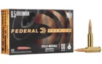 Federal Cartridge Co. Federal Gold Medal Berger Hybrid Rifle Ammunition 6.5 Creedmoor 130 gr 2875 fps 20/ct - alternate view