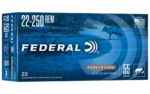 Federal Cartridge Co. Federal Power-Shok Rifle Ammunition .22-250 Rem 55 gr SP 3050 fps - 20/ct - alternate view 2
