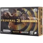 Federal Cartridge Co. Federal Premium Cape-Shok Rifle Ammunition .416 Rem Mag 400 gr TBBC 2400 fps - 20/ct - alternate view 2