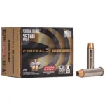 Federal Cartridge Co. Federal Premuim Personal Defense Handgun Ammunition 357 Mag 158gr JHP 1240 fps 20/ct