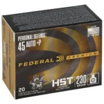 Federal Cartridge Co. 45AUTO 230GR HST JHP PRSONL DFNC - alternate view 3