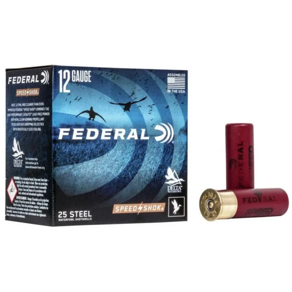 Federal FED SPEED SHOK 12GA 3" #4 25/250