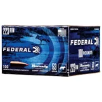 Federal Cartridge Co. Federal Varmint & Predator Rifle Ammunition .223 Rem 53 gr V-MAX 3400 fps 20/ct