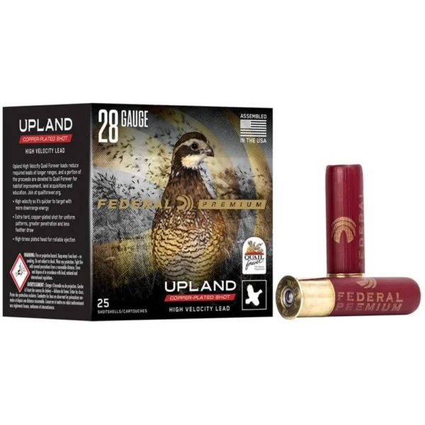 Federal Cartridge Co. Federal Premium Upland Quail Forever High Velocity 28ga 2 3/4" 3/4oz #7.5 25/ct