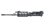 FightLite FIGHT MCR MIL DF UPR black upper assembly, right-side view with Picatinny handguard