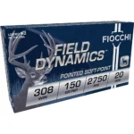 Fiocchi Ammunition FIOCCHI 308WIN 150GR PSP 20/200