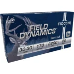 Fiocchi Ammunition Fiocchi Field Dynamics FSP Rifle Ammunition 30-30 Win 170gr 2200 PSP 20/ct