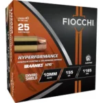 Fiocchi Ammunition Fiocchi Hyperformance Hunt Ammunition 10mm Auto 155gr HP 1165 fps 25/ct