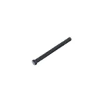 Wilson Combat Guide Rod for Beretta 92/96, black fluted steel rod in angled view