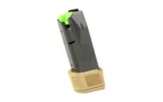 FN USA FN Reflex XL Handgun Magazine FDE 9mm Luger 10/rd - alternate view 3