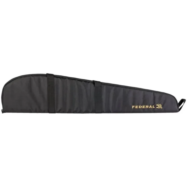 Federal Top Gun Rifle Case, black padded soft case with zipper and carry handle