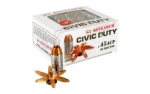 G2 Research G2R CIVIC DUTY 45ACP 164GR 20/500 - alternate view 2