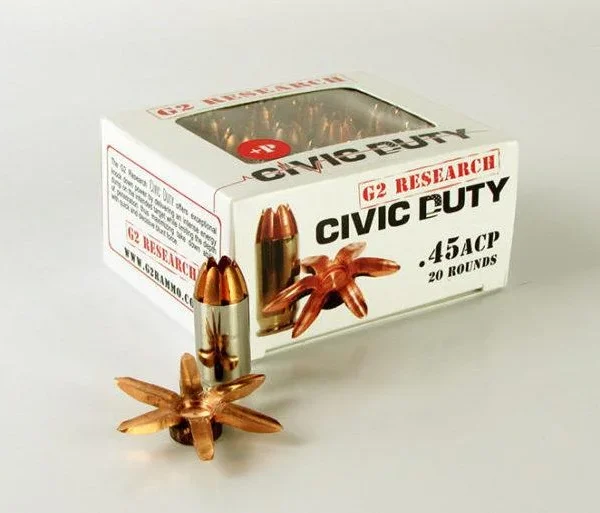 G2 Research G2R CIVIC DUTY 45ACP 164GR 20/500