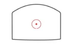 Sig Sauer Romeo-RS Compact Footprint Red Dot Circle Dot Black - alternate view 10