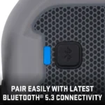 The Allen Company Inc. Allen ULTRX Bionic Fuse Bluetooth Electronic Ear Muffs 22dB Cement Grey - alternate view 11